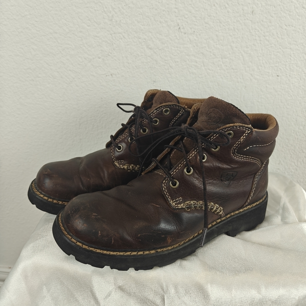 Ariat Canyon Lace Up Work Boot 17728 Women's 8.5B Western Wear Cowboy